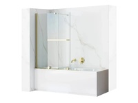 Параван Fabian Gold 100см за вана