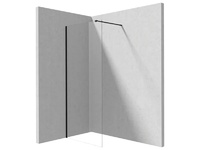 Prizma Nero параван за баня 100x195см