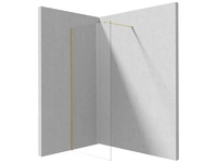 Prizma Brushed Gold параван за баня