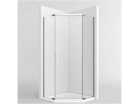 Елегантна петоъгълна душ кабина Chrome SW190C